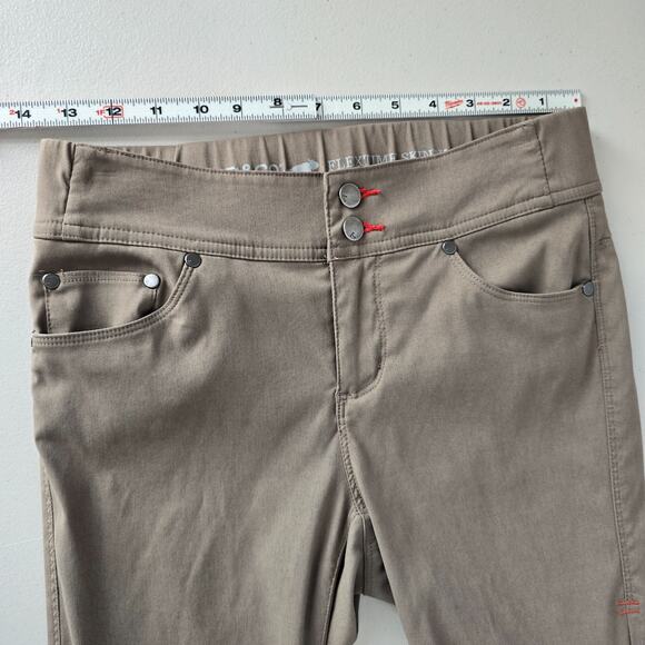 Toad&Co Flextime Skinny Pant Women's 4 Brown - Picture 11 of 16